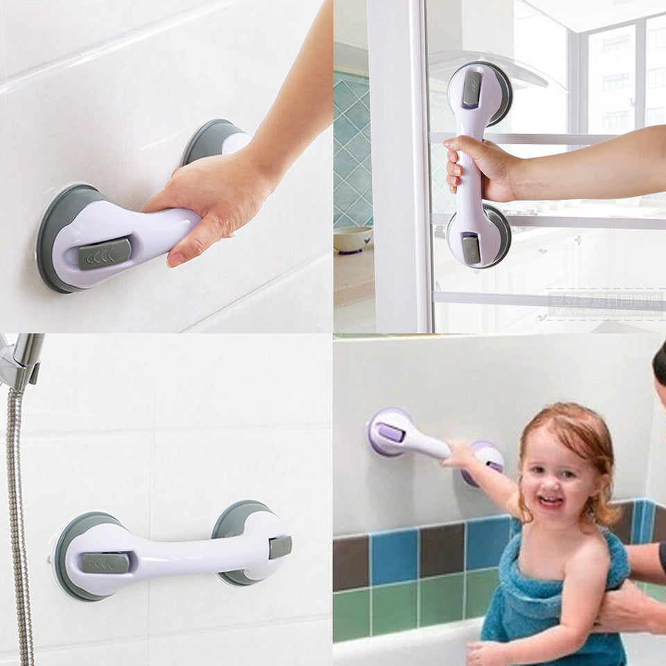 🛁 Barra Agarradera Anticaída con Ventosa